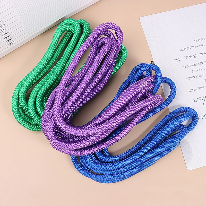 1PC Gymnastics Arts Rope Jumping Rope Exercise Fitness Rainbow Color - Image 4