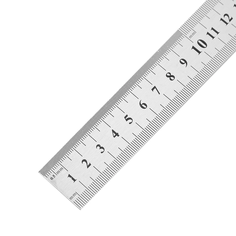 Stainless Steel Metal Straight Ruler Precision Double Sided Precision - Image 6