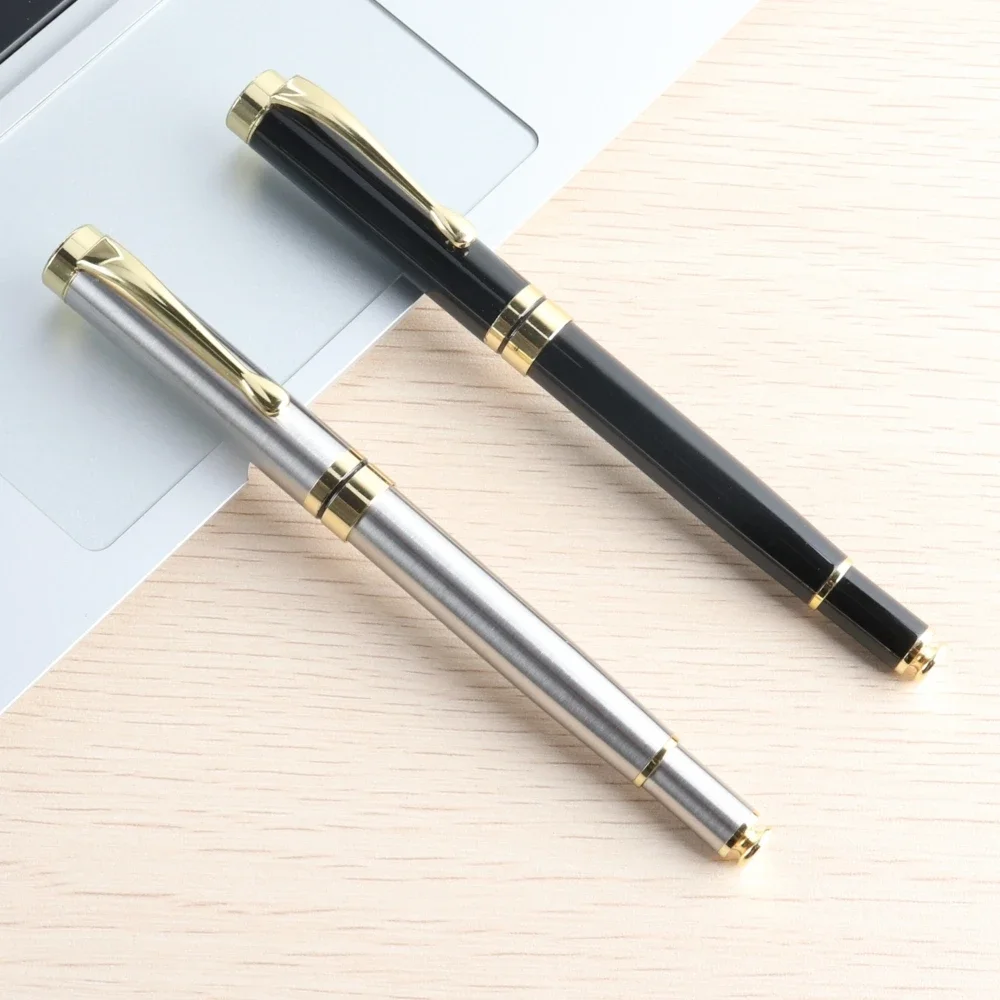 1Pcs Luxury Brand Roller Ballpoint Pen Metal Office School Supplies - Image 3