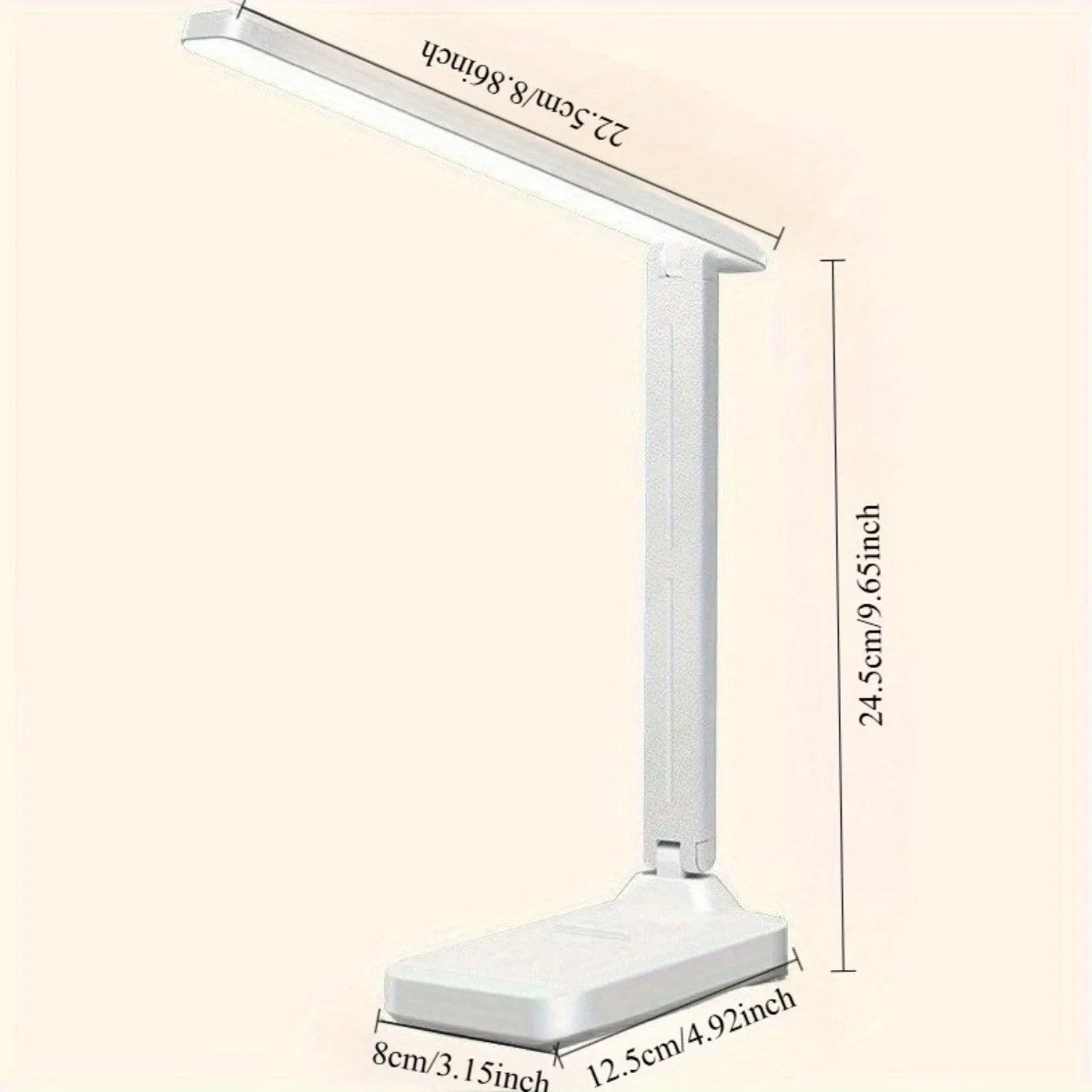 Single-Head LED Folding Desk LampEye Protection Reading Night - Image 3