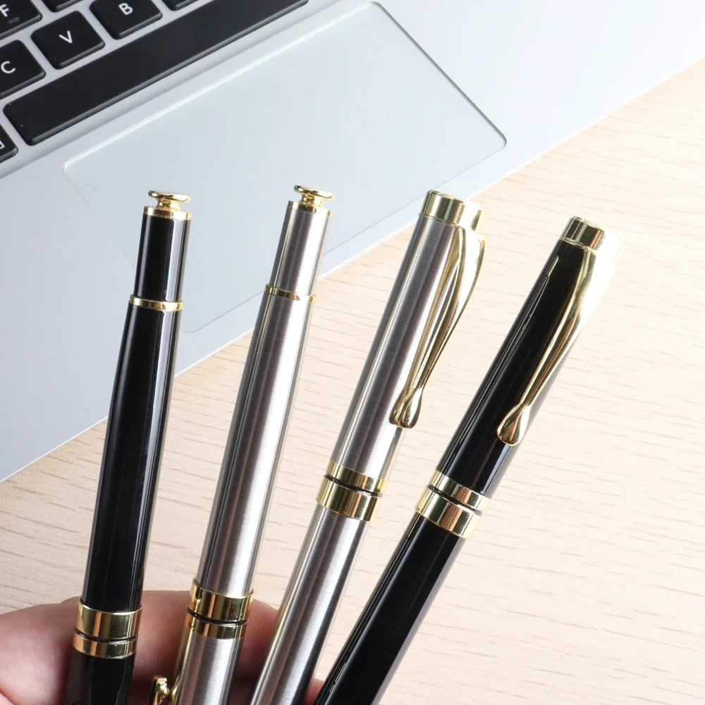 1Pcs Luxury Brand Roller Ballpoint Pen Metal Office School Supplies - Image 5