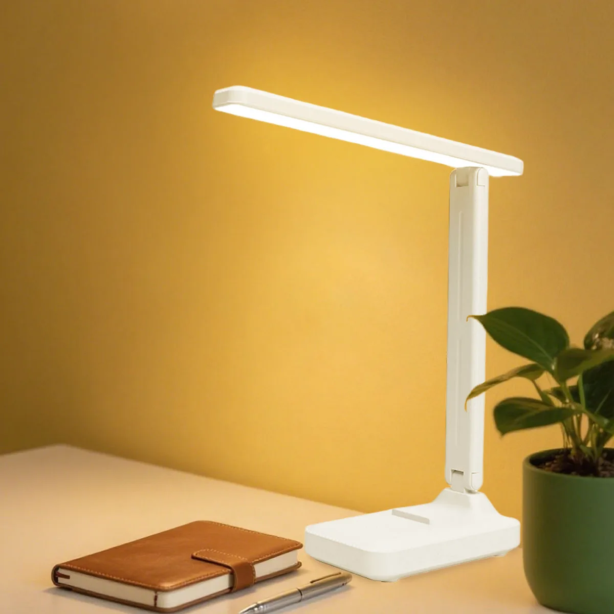 Single-Head LED Folding Desk LampEye Protection Reading Night - Image 4